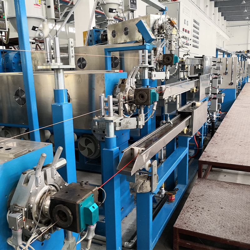 Extrudeuse de câbles PE PVC haute performance entièrement automatique