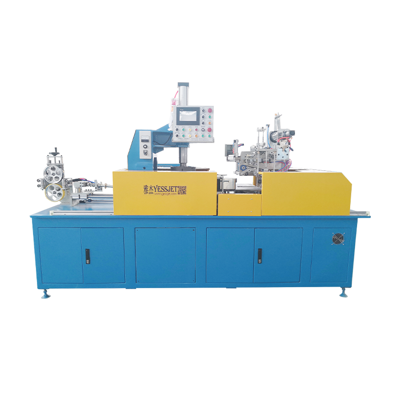 Machine d'enroulement et d'emballage entièrement automatique